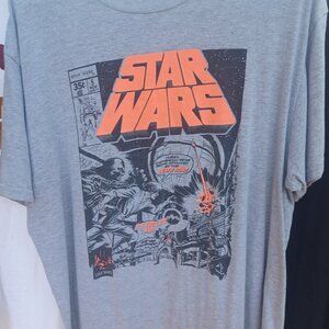 Vintage "Star Wars" Gray T-Shirt